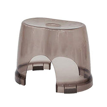PANYUE Sgabello da Bagno Antiscivolo Doccia plastica Sedile Lavaggio poggiapiedi Slittamento Sgabello di Sicurezza del Bambino di Modo Bagno Sgabelli Multifunzione Trasparente per Multifunzione