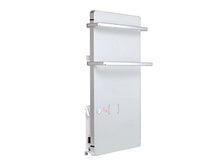 PURLINE ZAFIR V2000T W Riscaldatore Portasciugamani elettrico con pannello di vetro bianco