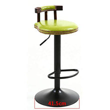 ZYF Sgabelli da Bar Sgabello da Bar Moderno Sedia da Bar alla Moda Cera in Legno Massello E Olio Misura 60x80 Cm Sedia Multicolore per Bar da Cucina (Color : C)