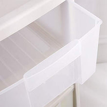 Cassettiera Armadietto Cassetto da posizionare sul pavimento Bagno Governo di immagazzinaggio di immagazzinaggio Unità 35x41x94cm camere da letto a casa ufficio ( Color : White , Size : 35X41X94cm )