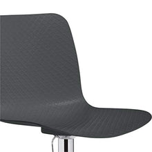 Pratiko Life B07007160 Sgabello Julie Regolabile, Nero, Set 2 pezzi