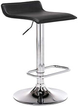 CLP Sgabello Bar Dyn Imbottito in Similpelle I Sedia Bancone Regolabile 60-78 CM I Sgabello Alto Girevole 360°, Colore:Grigio
