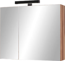 Germania 8003 – 135 armadietto a Specchio 8003 (incl. Illuminazione) Baltimore Noce NB.