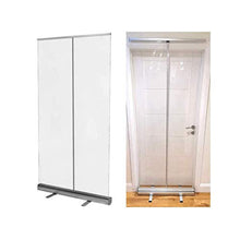 Topniu. □ Per Business □ Schermi Schermi Startnel Start Sneeze Porto Roll Up Banner Starment Sneeze Guardia per contatore con banner regolabile Stand per Office Salons Cliniche, Negozi Ristoranti