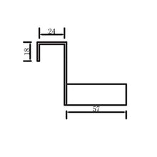 Kibath 321054 Porta Asciugamani Senza Trapani per Mobile da Bagno. Realizzato in Acciaio Inox. Finitura cromata Lunghezza: 29 cm. Non c'è Bisogno di Fare Buchi, Cromo Lucido, 29cm