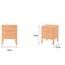 MMWYC Comodino Nordic Locker Camera Mini Solid semplici mobili in Legno Moderna Piccolo Credenza Letto Stretto Gabinetto Bella Grana del Legno Angoli arrotondati Bagagli Ca, Colore del Legno, 40 * 50