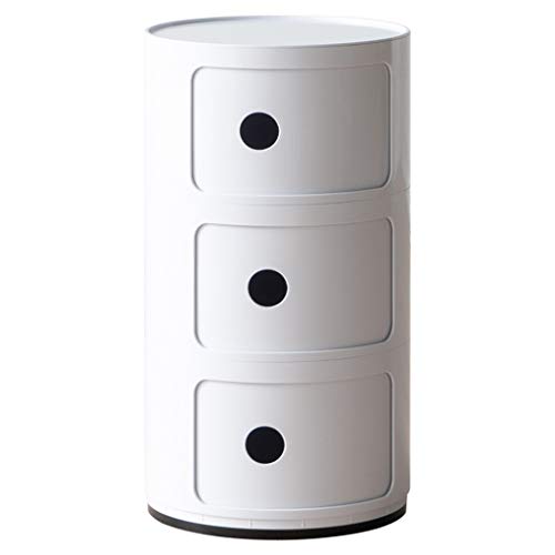 LICHUAN Tavolino comodino Nordic Semplice ABS Comodino Armadio Creativo Comodino Armadio Creativo Comodino Armadio Rifinitura Armadio Fine Tavolo Facile Da Assemblaggio