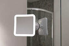 Auraglow Specchio da Bagno con Illuminazione Senza Fili a luce LED con Ingrandimento 10X per Bellezza e Rasatura con Ventosa per il Bloccaggio