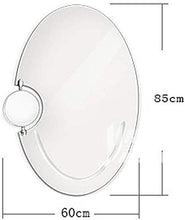 CENPEN Creativo Ovale Bagno Trucco dello Specchio a Parete Senza Telaio Specchio da Toilette