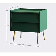 XXT comodino camera da letto armadio comodino, comodino camera da letto, armadio soggiorno, divano laterale (colore: verde)