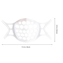 EXCEART 3 Pezzi Supporto in Silicone per Copri Bocca TPE Telaio di Supporto Interno Supporto per Rossetto per Trucco Supporto per Pad Nasale Migliora Lo Spazio Respiratorio per Bambini