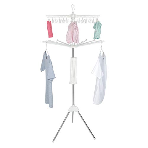 Cocoarm Portasciugamani a 3 Livelli Portasciugamani Pieghevole in Acciaio Inox Portasciugamani da Terra Portasciugamani da Bagno Portasciugamani per Bambini Appendiabiti per Bambini