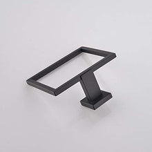 TURS 3-Piece Set accessorio da bagno SUS 304 in acciaio inox inossidabile carta igienica Porta asciugamani bar/Holder Robe gancio montaggio a parete, nero opaco, Q6008BK
