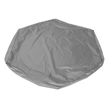 Conkergo Impermeabile Bambini Esagonali Sand Cover Cover Protector Giardino Bagno Piscina Sole tonalità (Grigio 140x110x20cm)