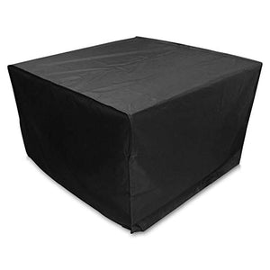 Mobili in Tessuto Oxford Copertura Antipolvere per Tavolo in Rattan Sedia Cubo Divano Impermeabile Rain Garden Custodia Protettiva per Patio Esterno Blk(Size:155 x 95 x 68cm)
