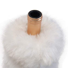 Amosfun - Sacchetti per bottiglie di vino di Natale, per feste di Natale