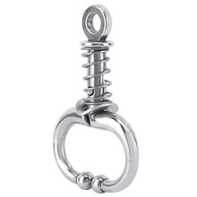 Regun Anello da Naso per bovini da Toro in Acciaio Inossidabile - Anello da Naso per bovini da Mucca in Acciaio Inossidabile Accessorio di Allevamento(3)