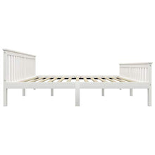 SKM Giroletto con 4 Cassetti Bianco in Massello di Pino 180x200 cm (47.25kg) Bianco-0431