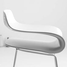 Nordic 65cm La Sedia del Bar,Moderne Semplice Centri Commerciali Seggiola da Bar,personalità Sgabello da Bar Ferro Girevole Sedia,Plastica Piastra del Sedile Bar Seggiolone,portante di Carico 150kg