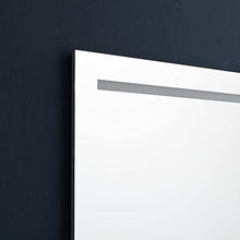 Kiamami Valentina SPECCHIO 90X60 RETRO-ILLUMINATO CON FASCIA A LED IN ALTO