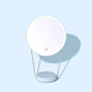 LYUN Lampada da Tavolo Luminosa a LED Specchio di Trucco a Doppio Scopo con Luce, Specchio per Il Trucco di Bellezza Portatile Desktop, per Regalo Femminile