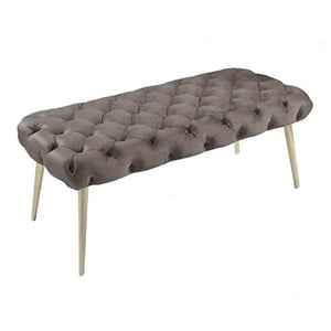 Panca Ottomana Ottomano Bench Poggiapiedi Scarpe Banco Negozio di Abbigliamento Cambio di Medicazione Sgabello Bedroom End Sgabello (Colore : F, Size : Length 110cm)