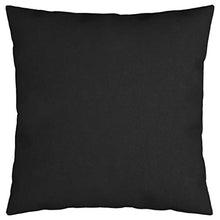 Buyounger Cuscini Decorativi 4 pz Neri 50x50 cm in Tessuto