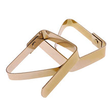 dongguan Clip per tovaglie NUEEUDD 4 Pezzi Fornitura di Supporto per Morsetto con Clip per tovaglie in Acciaio Inossidabile per Picnic