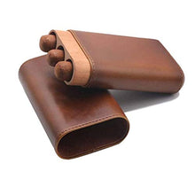 XZJJZ Portable Cigar Box - Legno di Cedro Fodera umidificatore e Rimovibile Vassoio con buona Resistenza all'Usura