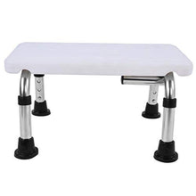 Ausla Sgabello Antiscivolo da Bagno, Sedia da Doccia, Antiscivolo, Regolabile in Altezza, per Persone anziane, per Bagno, Cucina, 78 x 95 cm