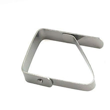 ZWWZ Clip per tovaglia,Tovaglia Clips 4/8/12/24 Pezzi Picnic Tovaglietta da Tavolo in Acciaio Inox Morsetti di Copertura Tavolo per la casa della Festa Nuziale della Cucina(Argento,Oro Rosa,Oro,Nero)
