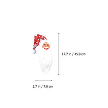 UPKOCH Copri Bottiglie di Vino Natalizie Topper Copri Champagne Decorativo Babbo Natale per Decorazioni Natalizie