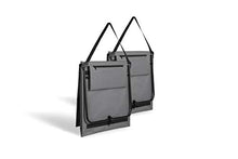 Intimo Living Set di 2 lettini da spiaggia con schienale infinitamente regolabile - I tappetini da spiaggia pieni di schiuma comfort sono ultraleggeri e pieghevoli per risparmiare spazio - grigio