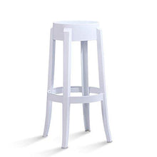 Y&G Stool Sgabello Bar/Sgabello Bar/Sgabello in plastica/Sgabello Semplice Bar/Sgabello Frontale (Colore : Bianca)