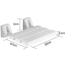 AGWa Sedile doccia sedia Parete 2 Colore facoltativo Bagno Sgabello,bianca