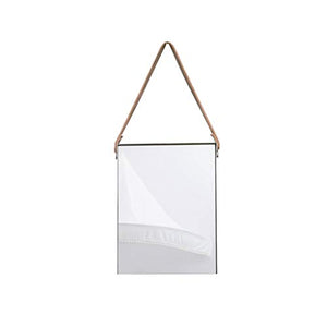 XWZH Specchi per specchi a Muro per Soggiorno Nordic Semplice Quadrato a Parete Camera Dressing Specchio Bagno Bagno Specchio da Toilette