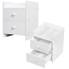 Regalo di Luglio Comodino, Comodino Camera da Letto estetica Semplice Comodino Stile Moderno Comodino Tavolo in Legno Mensola, Tavolo Camera degli Ospiti Casa per Camera da Letto Principale(White)