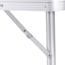 DERCLIVE - Cavalletto pieghevole da tavolo, 1,2 m, per campeggio, feste, picnic, barbecue, stalla per interni