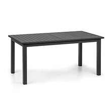 blumfeldt Toledo - Tavolo da Giardino, Allungabile, Materiali: Alluminio, Rivestito a Polveri, Superficie Max.: 213 x 90 cm, Fino a 8 Persone, Resistente alle Intemperie, Facile da Montare, Antracite