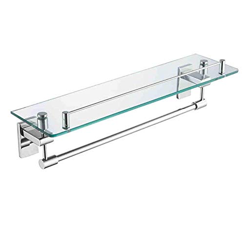 NHLBD Mensola da Bagno, mensola portaoggetti - Bagno Rack & scaffali Mensola Rettangolare Mensola for Cucina con partizione portasciugamani Bagno