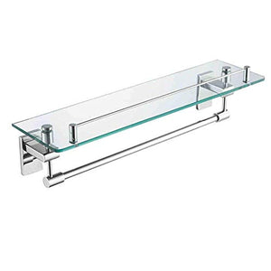 NHLBD Mensola da Bagno, mensola portaoggetti - Bagno Rack & scaffali Mensola Rettangolare Mensola for Cucina con partizione portasciugamani Bagno