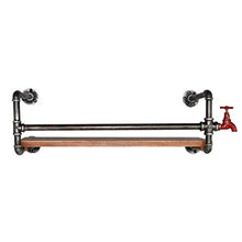 LXH-SH Cremagliera del Vino Ironwood Combinazione Vintage Gancio Rack di stoccaggio del Vino Rack Gancio 68 X 19,2 X 11 Centimetri scaffali Vino contatore