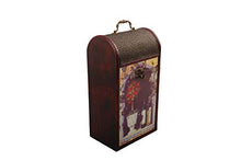MYBOXES - Confezione Regalo per 2 Bottiglie di Vino, Dimensioni 20,8 x 14,4 x 37,5 cm