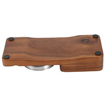 Posacenere per sigari, portasigari squisito, resistente in legno per sala sigari da ufficio a casa(Square (with ashtray))