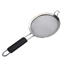 UPKOCH setacci da Cucina in Acciaio Inossidabile a Maglia fine con Manici Antiscivolo Accessorio da Cucina Misura 18 Pollici