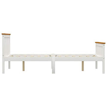 FAMIROSA Giroletto con 4 Cassetti Bianco in Massello di Pino 140x200 cm-0438