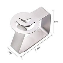Yardwe Clip di tovaglia Clip da Tavolo da Picnic in Acciaio Inox Table Table Holders Clip di Copertura Tavolo 4PCS (Luna)