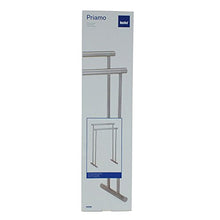 kela 22690, Portasciugamani, 2 Bracci, Acciaio Inox antiruggine 18/10, Lunghezza di 56 cm, Priamo, Satinato, Satin, One Size