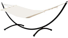 AMANKA Amaca da Giardino con Supporto - 300x100cm Outdoor Indoor - Lettino con Telaio in Metallo