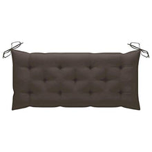 vidaXL Cuscino per Panca da Giardino Talpa 120x50x7 cm in Tessuto